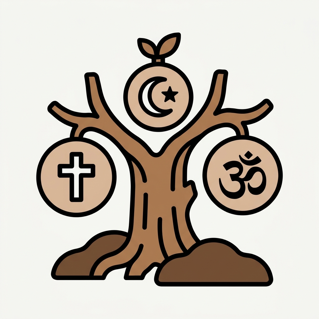 Yahudilik, Hristiyanlık, Hinduizm ve Budizm dinlerinin temel özelliklerini, ortak ve farklı yönlerini keşfederek dünya dinlerini yakından tanıyalım.