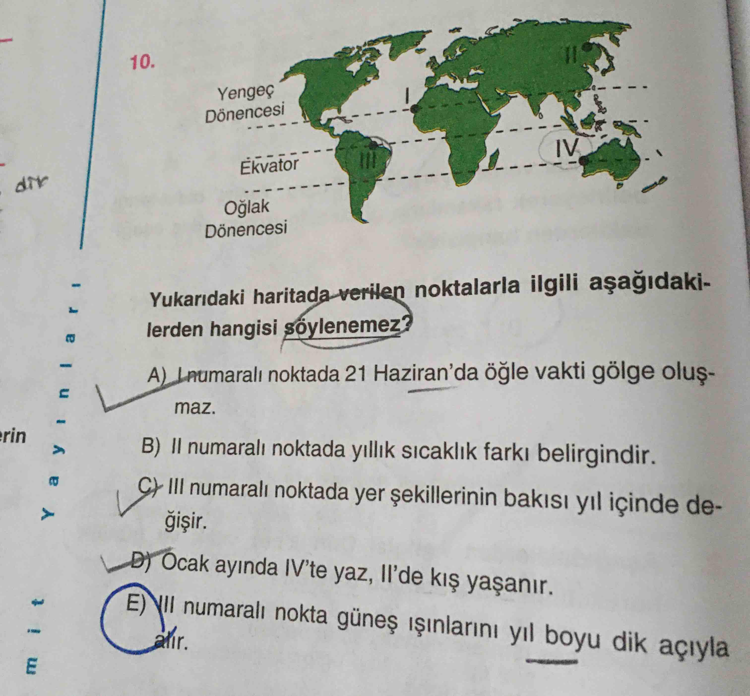 imler testi hiz denemesi 4 7 asagidakilerden hangi cografya