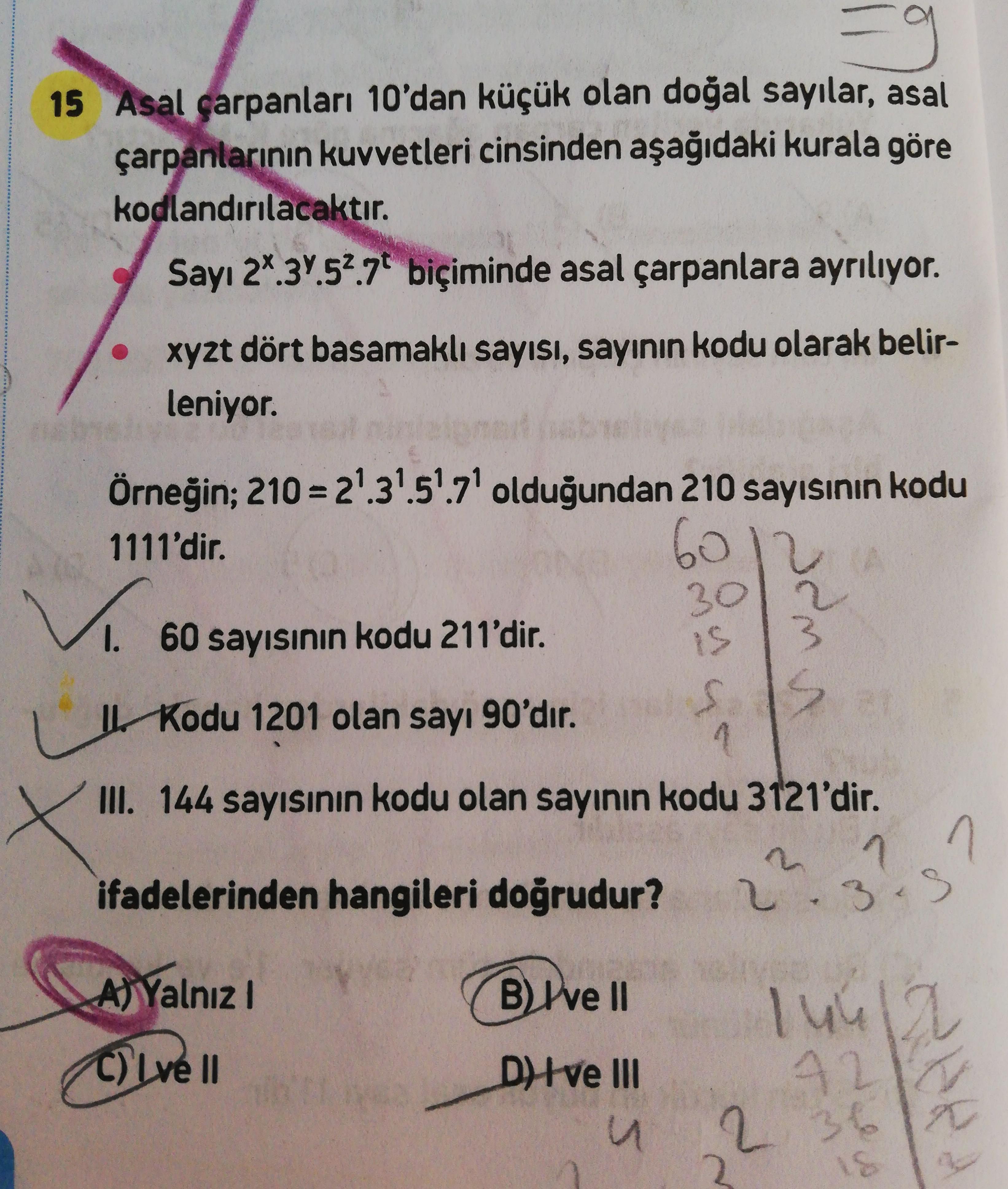 15 asal carpanlari 10 dan kucuk olan doga ortaokul matematik