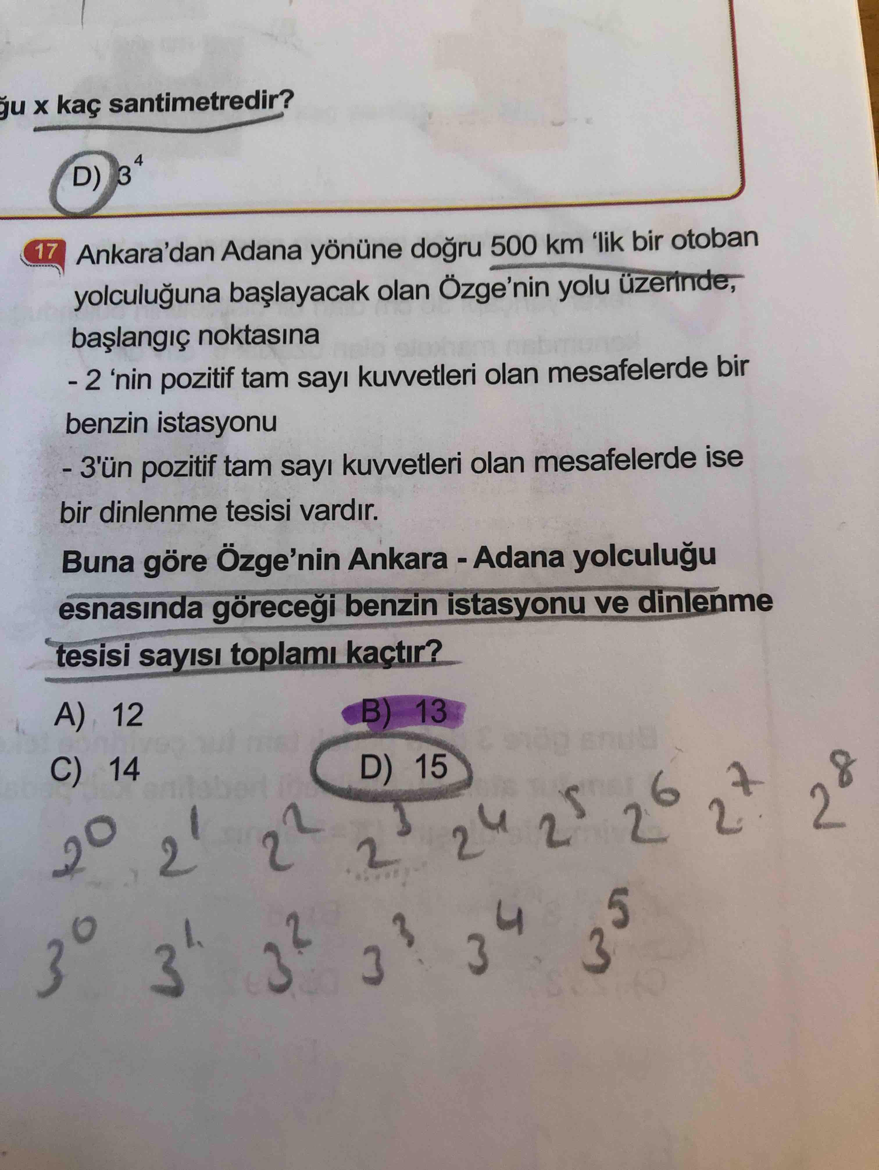 gu x kac santimetredir 4 d 3 17 ankara ortaokul matematik