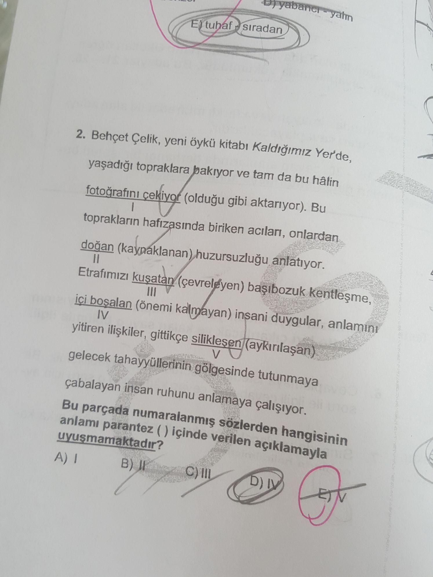 7 bir saat once baslayan kar yagisi durur durma lise turkce