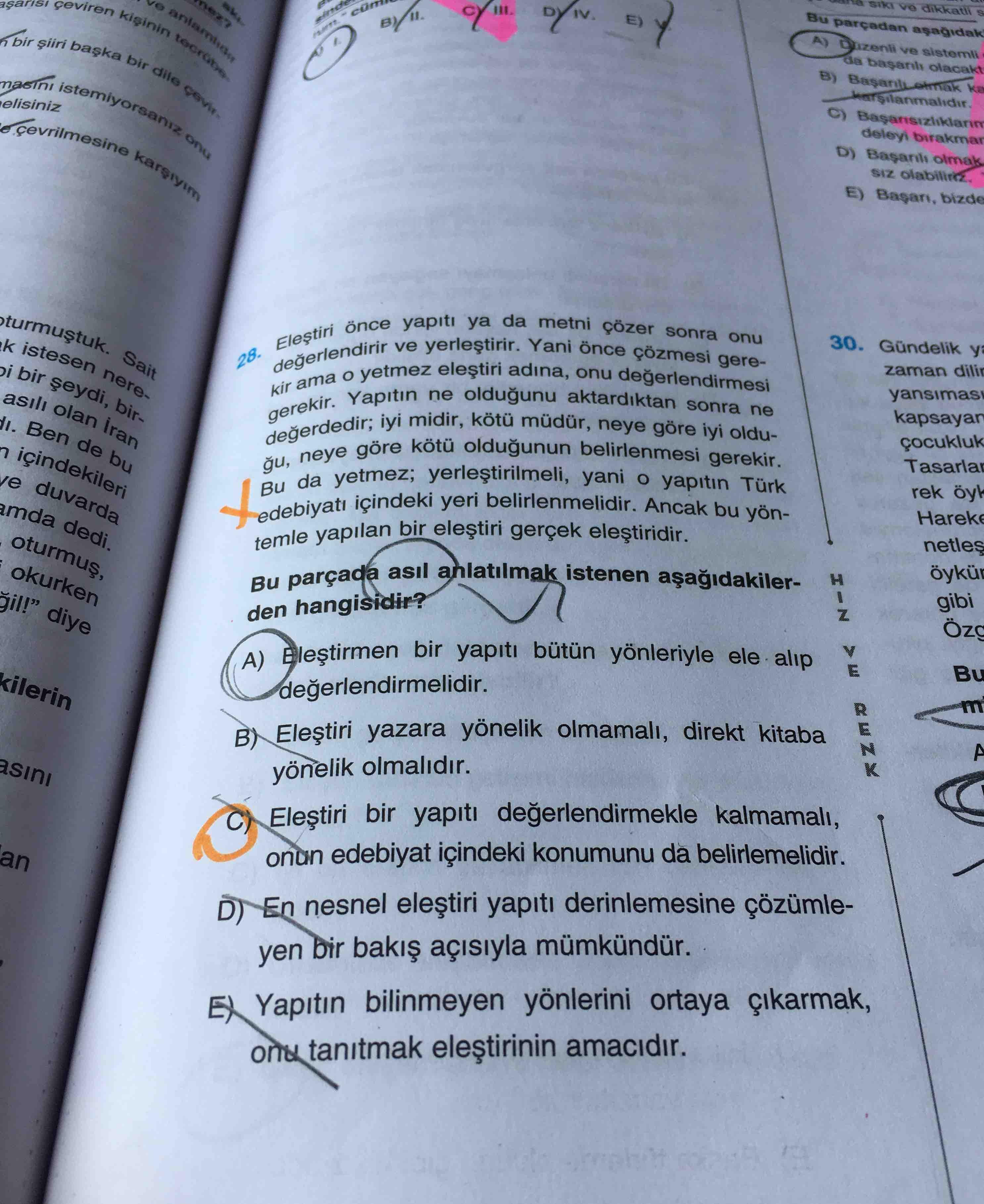 Sik Ve Dikkatli S Bu Par adan A a dak IV E A Lise T rk e