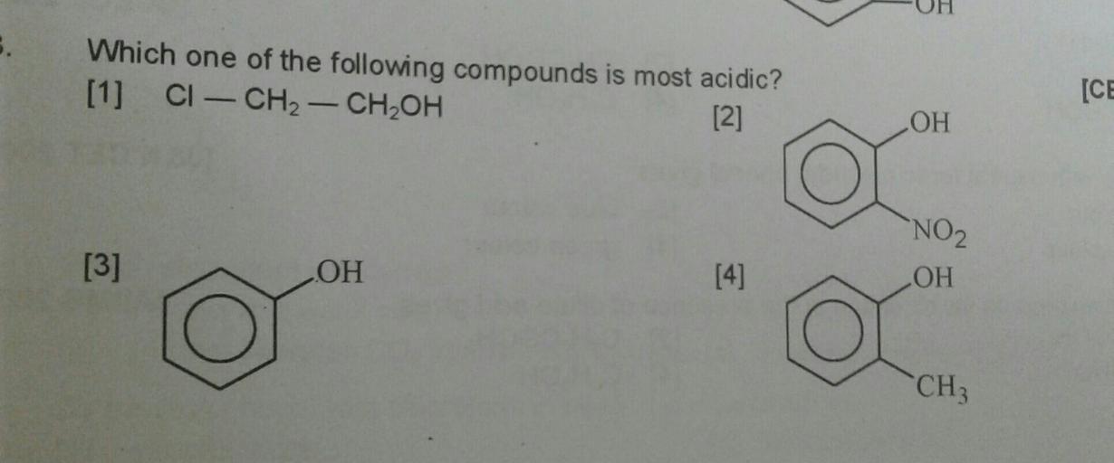 Which One Of The Following Compounds Is … - Organic Chemistry Which One Of The Following Compounds Is … - Organic Chemistry