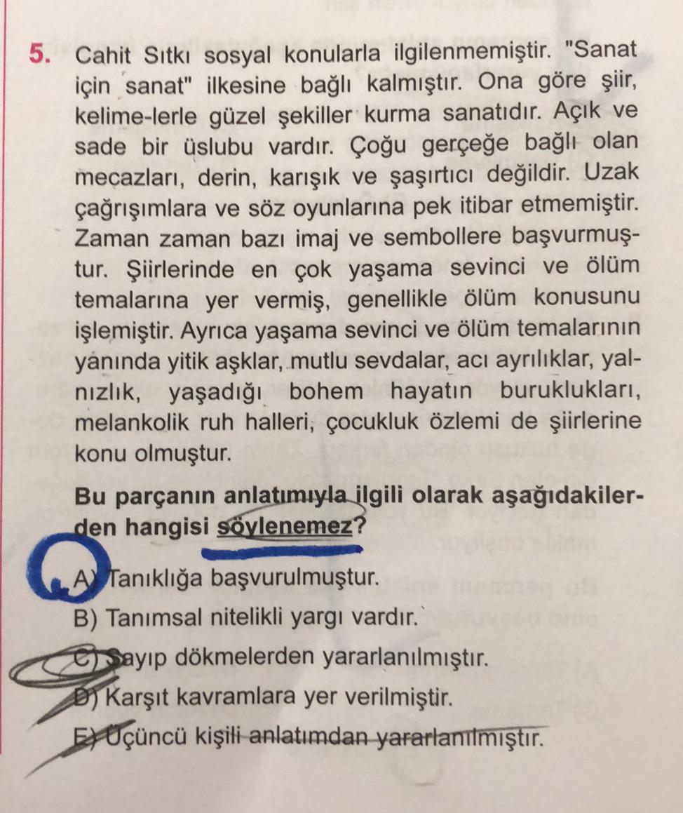 deneme 2 bayilma beynin normal calismasina en lise turkce