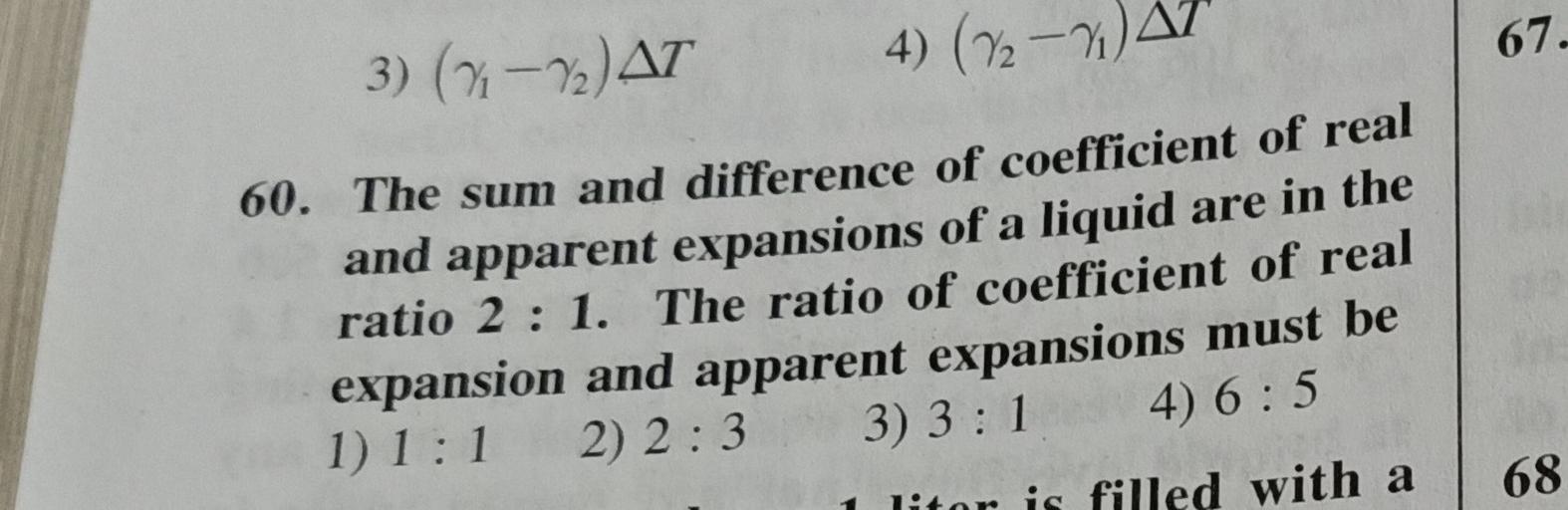 The sum and difference of coefficient of real and ap... Physics