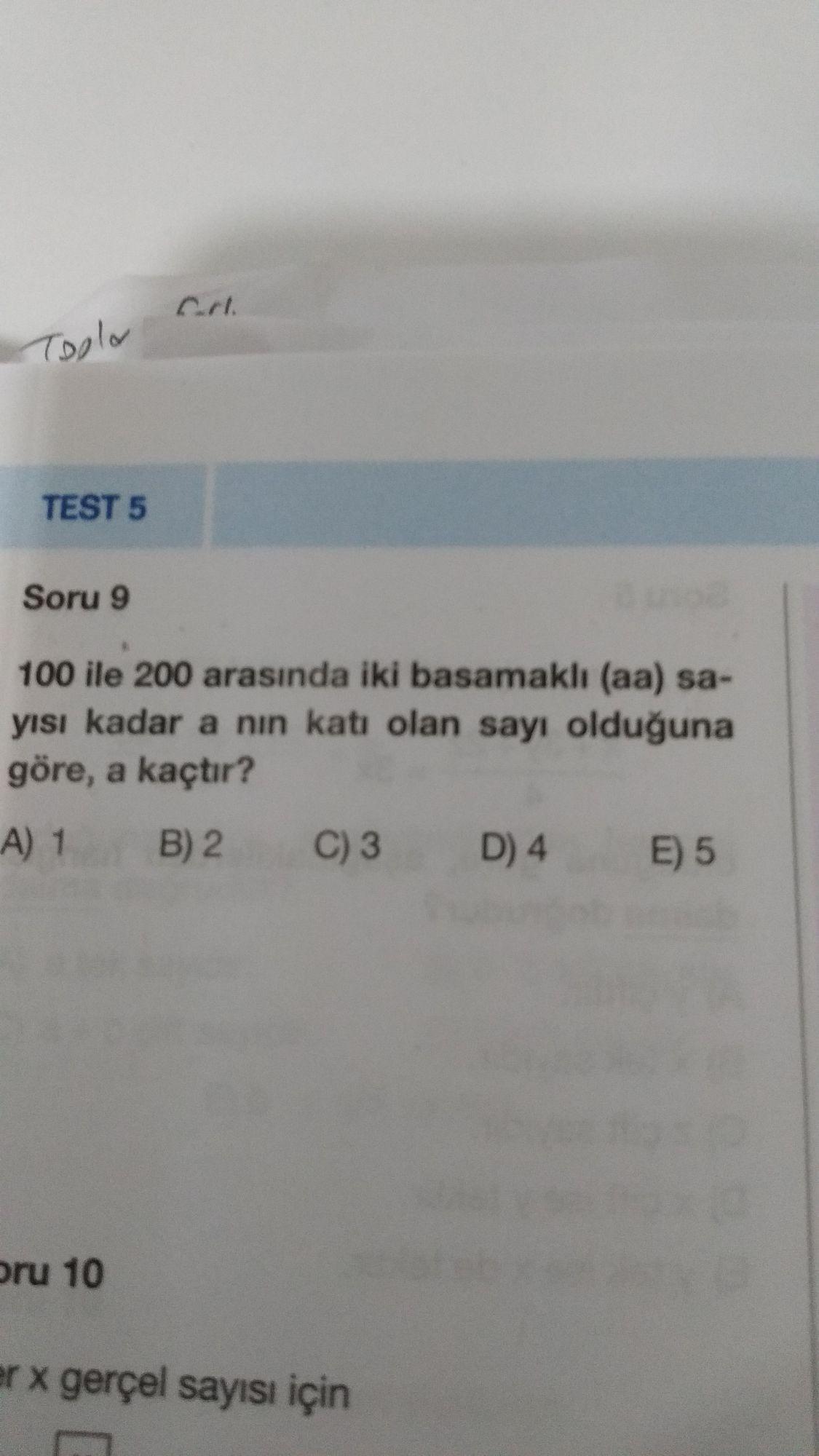 ab abcd cd 51 cd 51 yukaridaki bolme ve top lise matematik
