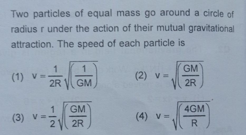 two-particles-of-equal-mass-go-around-a-circle-of-ra-physics