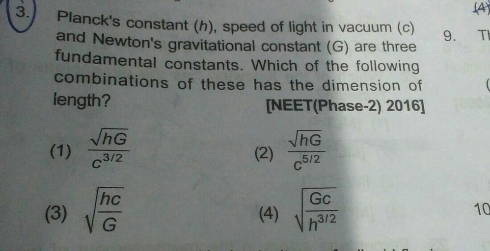 3 9 Te Planck S Constant H Speed Of Light In Va Physics 3 9 Te Planck S Constant H Speed Of Light In Va Physics