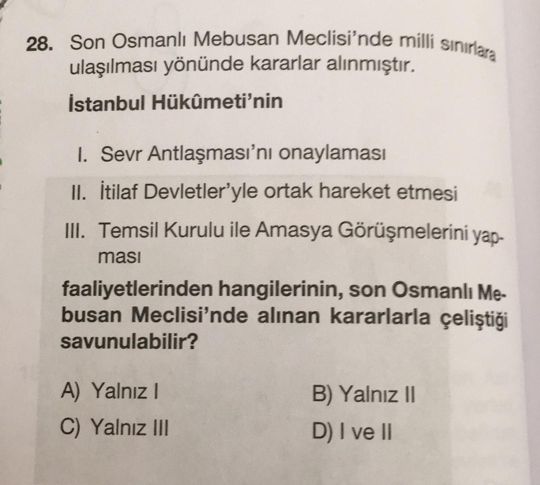 28 son osmanli mebusan meclisi nde ortaokul inkilap tarihi