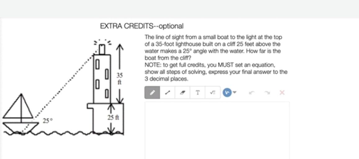 The line of sight from a small boat to the light at the... Math