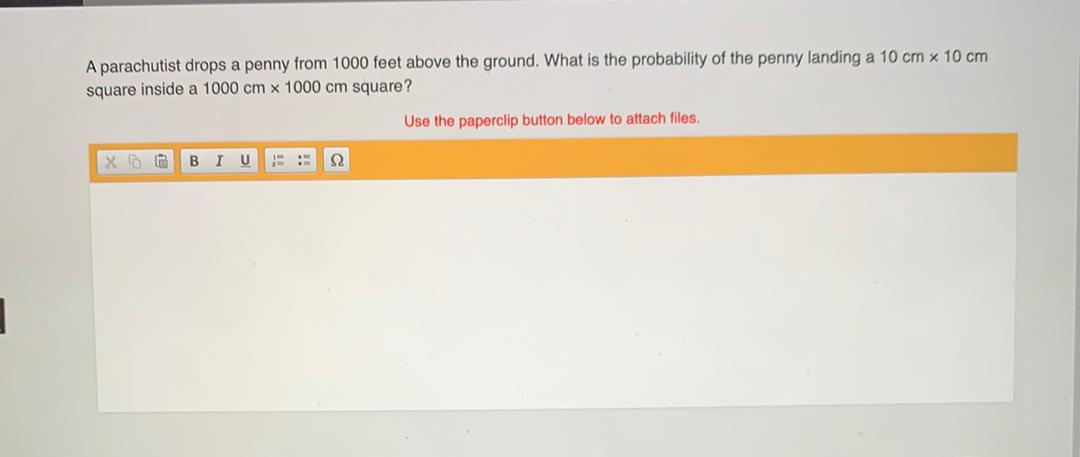 A Parachutist Drops A Penny From 1000 Feet Above The Gr Math