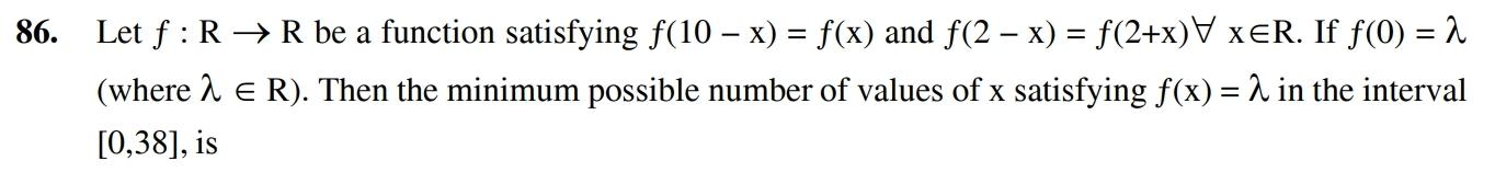 86 Let F R R Be A Function Satisfying F 10 X F Math 86 Let F R R Be A Function Satisfying F 10 X F Math