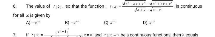 2 Ax X Va Ax X Va Is Continuous A X Va X 6 The Value Math