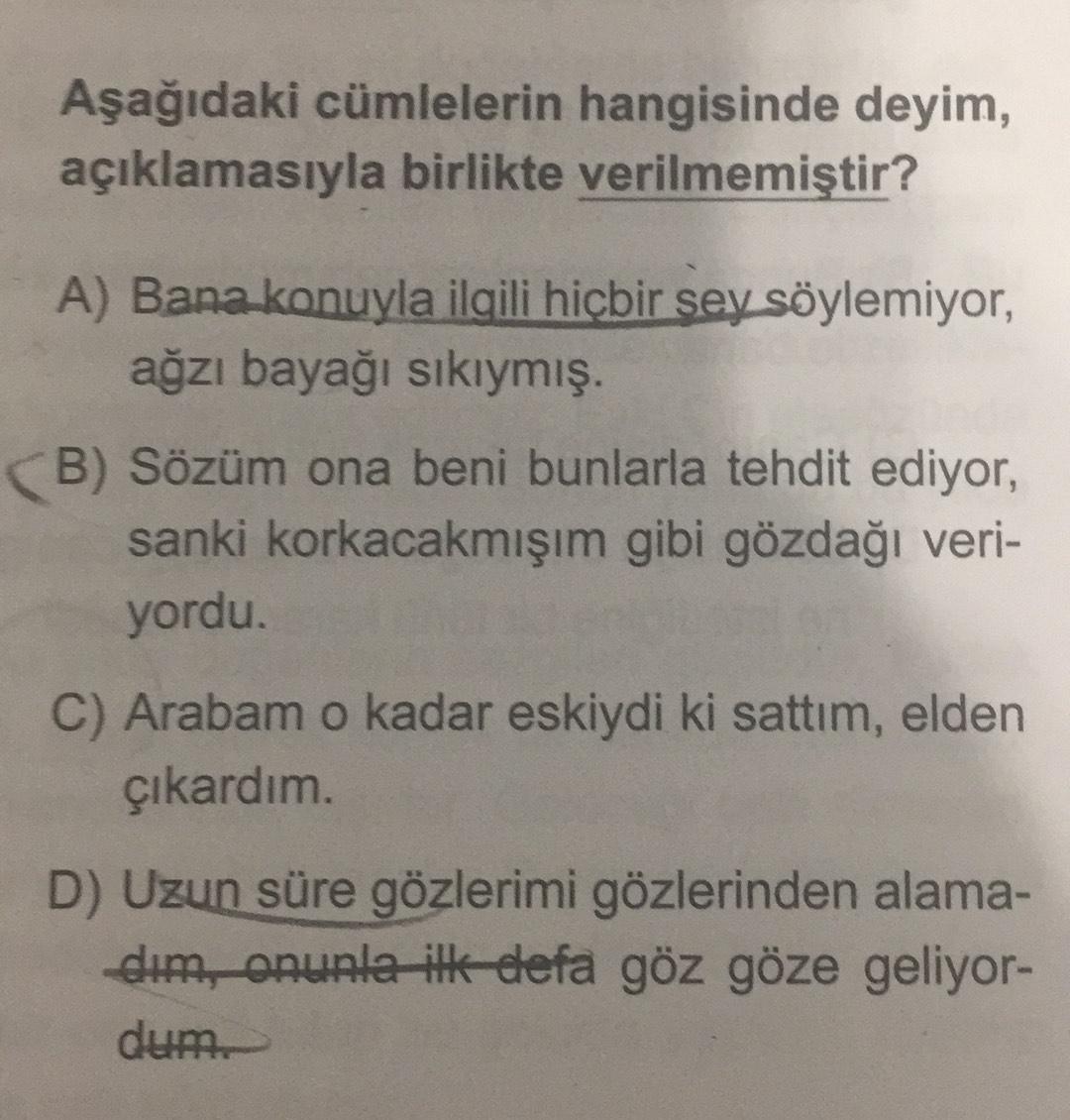 19 asagidakilerin hangisinde birlikte veri ortaokul turkce