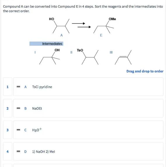 Compound A Can Be Converted Into Compound Organic Chemistry