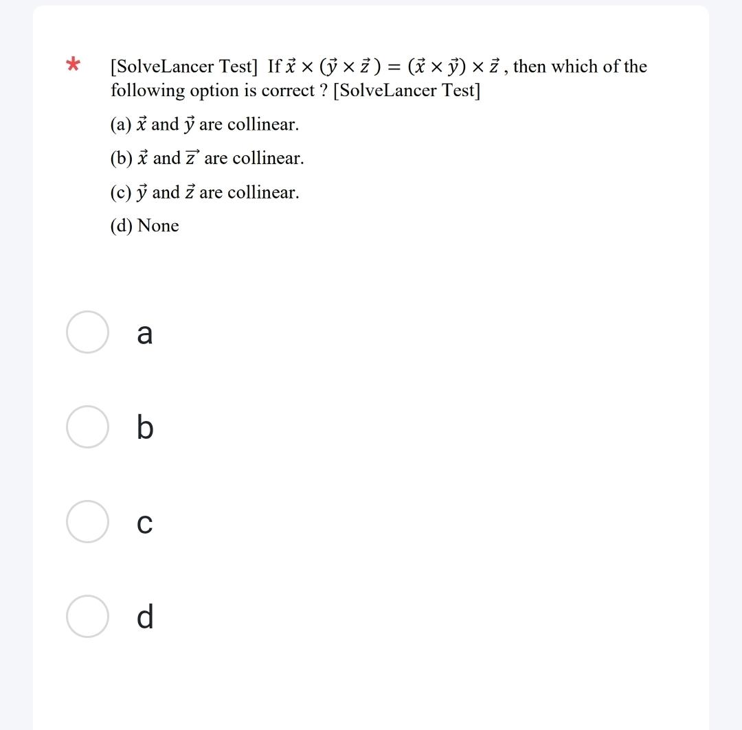 Solvelancer Test If I X ỹ Xz S Xy X Z Then Whi Math