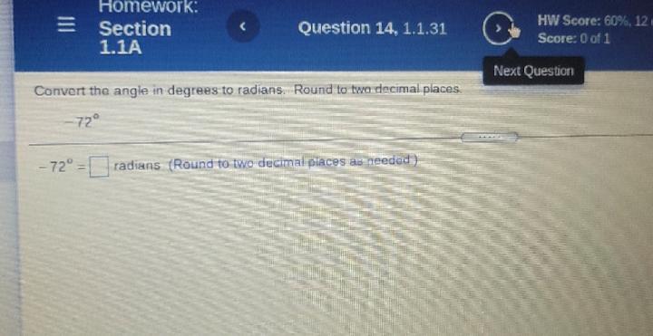 Homework Section 1 1A Question 14 1 1 31 HW Score Math