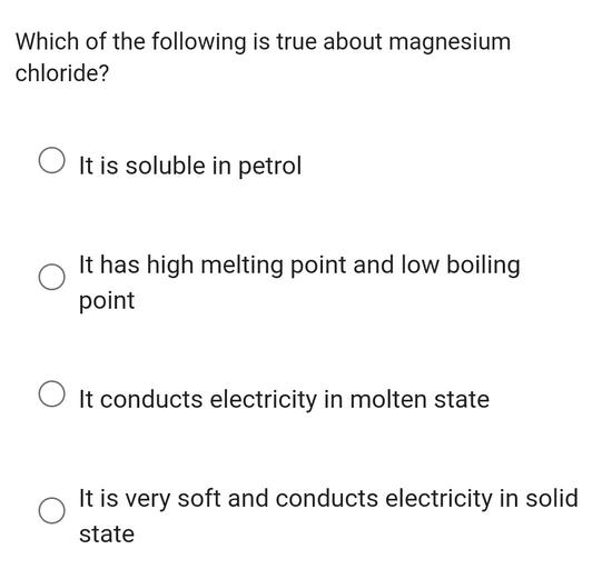 Which of the following is true about magne... Organic Chemistry