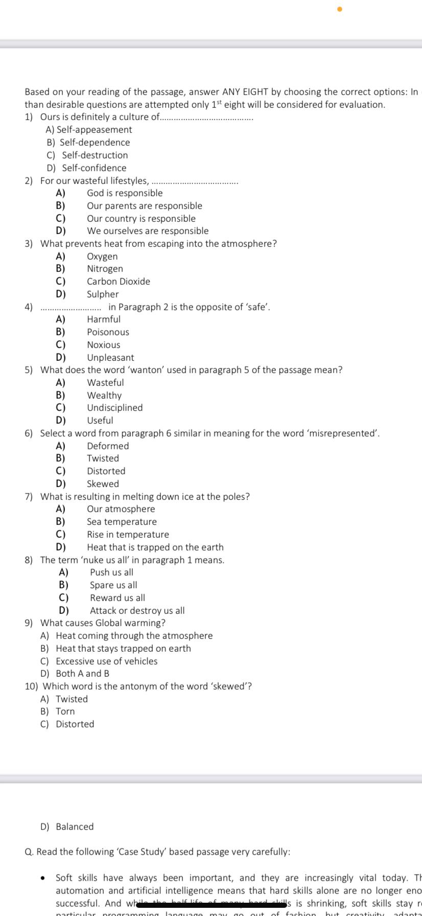 Based On Your Reading Of The Passage An Inorganic Chemistry