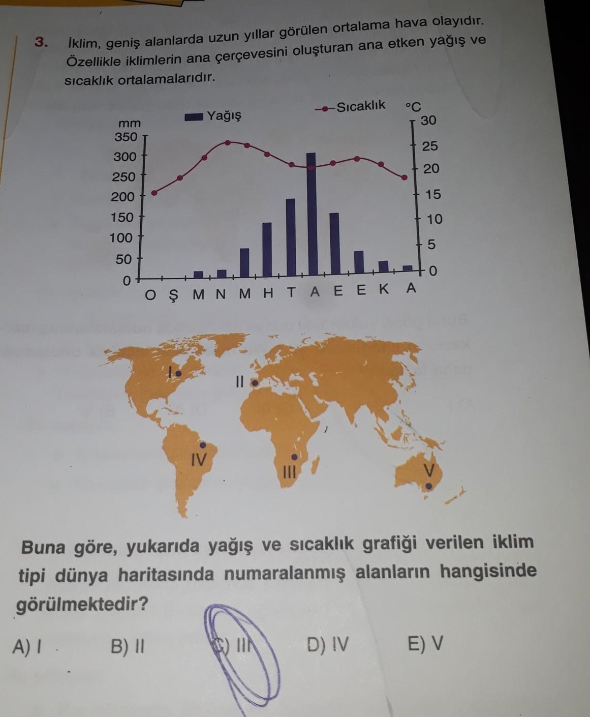 3 Iklim Geni Alanlarda Uzun Y llar G r len Ortal Co rafya
