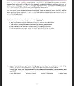 Kültürü çok geniş, değerli bir dostum geçen gün bana diyordu ki "Artık benim için yeryüzünde bir tek eğlence kaldı: okumak. Oku-
mak dışında hiçbir seyden tath bir duygu alamıyorum." Bu duyuş, belki sinir bozukluğundan geliyor. Yalnız doğru bir tarafı var