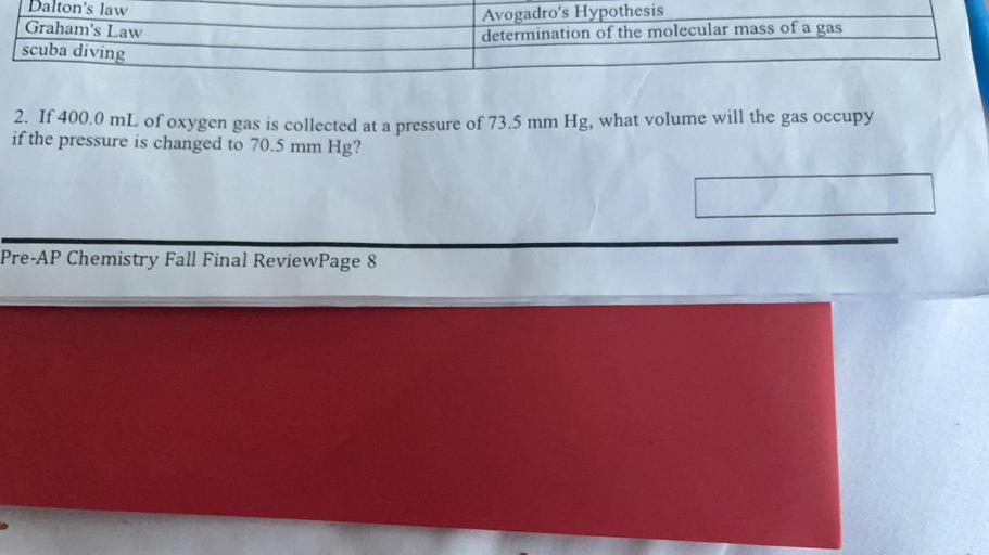 Dalton's law Graham's Law scuba diving Av... Physical Chemistry