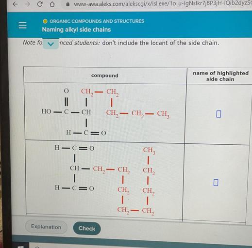 k C Organic Chemistry