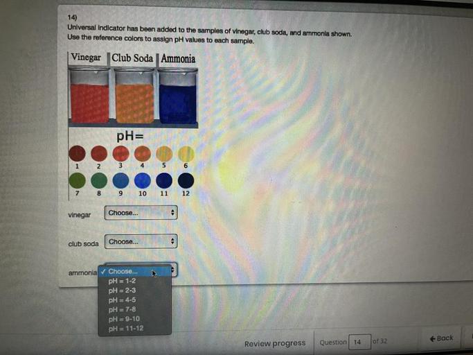 14) Universal Indicator has been added to... Physical Chemistry