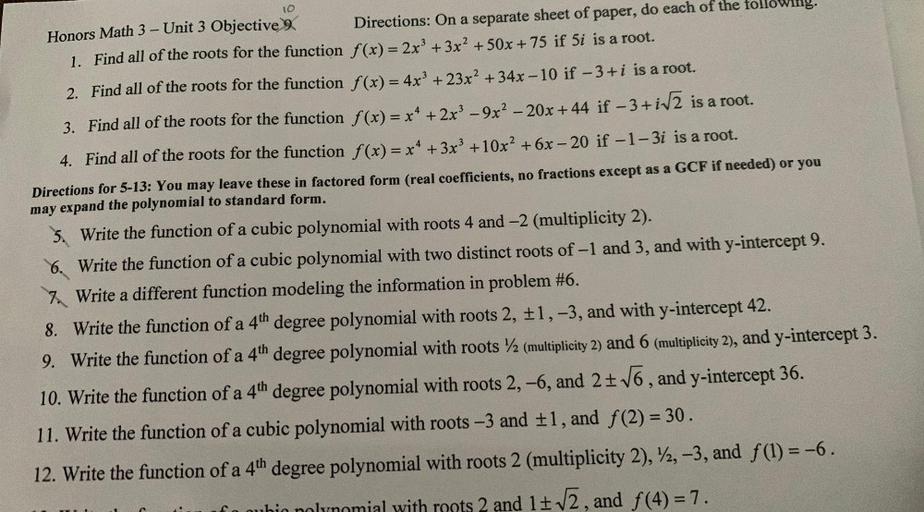 wing-honors-math-3-unit-3-objective-9-directions-on-math