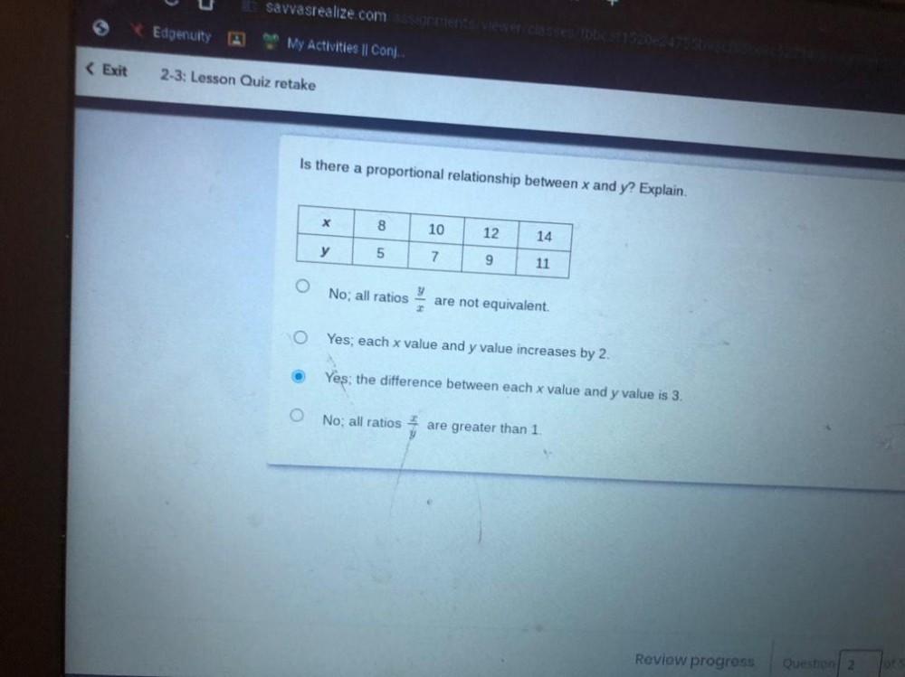 savvasrealize comments Edgenuity My Activities Conj.... Math