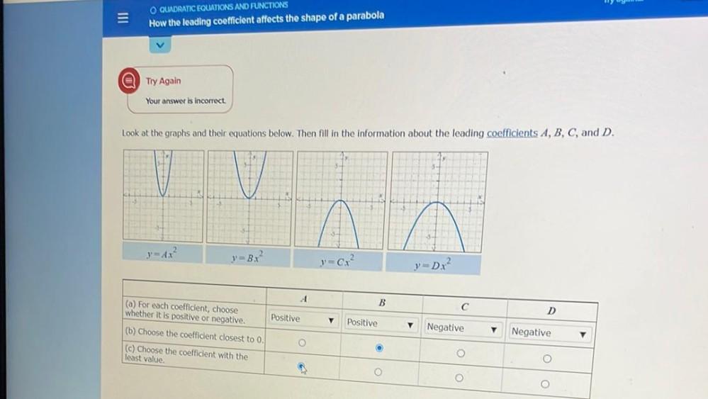 III O QUADRATIC EQUATIONS AND FUNCTIONS How The Leading Math