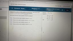 UU.
7.3) - Work - Microsoft Edge
@ https://openvel
https://www.mathxl.com/Student/PlayerHomework.aspx?homeworkld=602558588&questionId=5&flushed=false&cd=6580834&.centerwin=yes
DX
Fall 2021 Math 1324.V01 Course
Evelyn Alanis &
| 10/15/21 8:23 AM
= Homework: