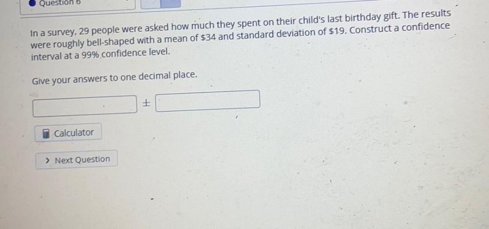 Question 6 In A Survey 29 People Were Asked How Much T Math Question 6 In A Survey 29 People Were Asked How Much T Math