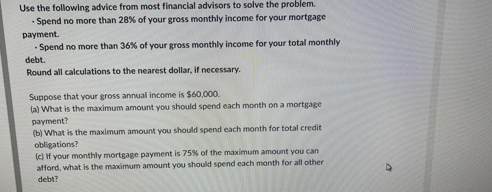 Use The Following Advice From Most Financial Advisors T Math use-the-following-advice-from-most-financial-advisors-t-math