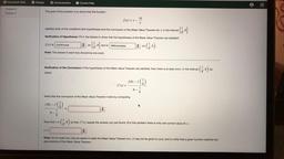 6 Homework Sets
H. Grades
Achievements
Course Help
Problem 6
The goal of this problem is to show that the function
Problem 7
10
f(x) = x -
x
satisfies both of the conditions (the hypotheses) and the conclusion of the Mean Value Theorem for x in the interva