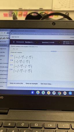11
>
Course Home
Chrome - Do Homework - Section 4.4 Homework
→ C
o
#mathxl.com/Student/PlayerHomework.aspx?homeworkld=615152241&questionid=1&flushed=false&cld=67144
Student Dashboard
MAT 112 F21
Charlo
yLab Ma
My Courses
Homework: Section 4....
Question 3,