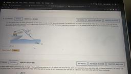Chrome
File
Edit
View
History
Bookmarks
Profiles
Tab
Window
Help
8% ($)
Sun 2:49 PM
Women on Poshmark
Electronics, Cars, Fashion, Co
X
College Physics Assignment
X
C Salved An online video darede
webassign.net/web/Student/Assignment-Responses/last?dep=2817