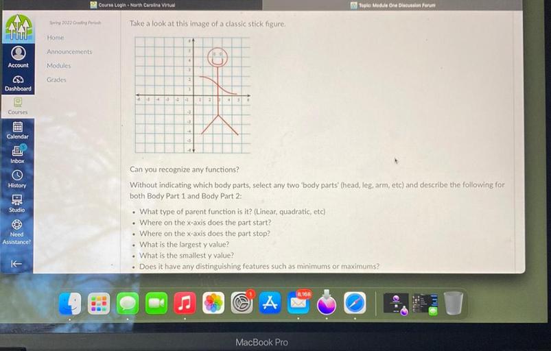 Course Login North Carolina Virtual Topic Module One D... Math
