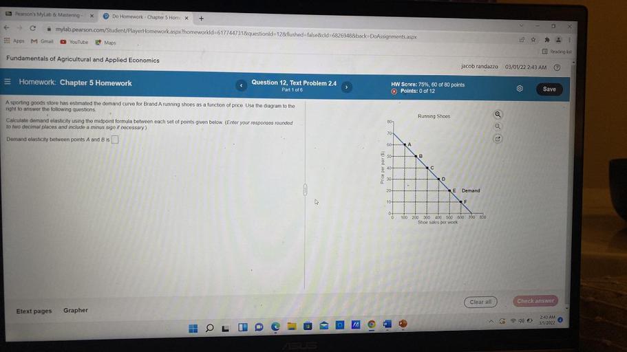 Pearson's MyLab & Mastering Do Homework Cha... Microeconomics
