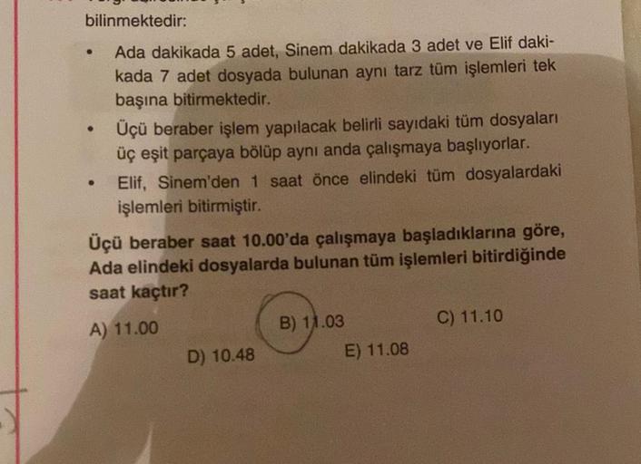 bilinmektedir . Ada dakikada 5 adet, Sinem d&hellip; Lise