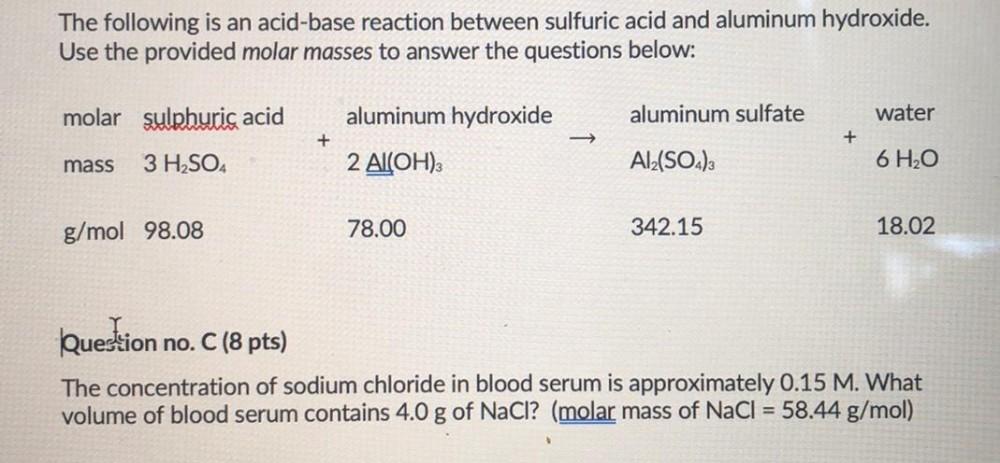 The following is an acidbase reaction bet... Organic Chemistry