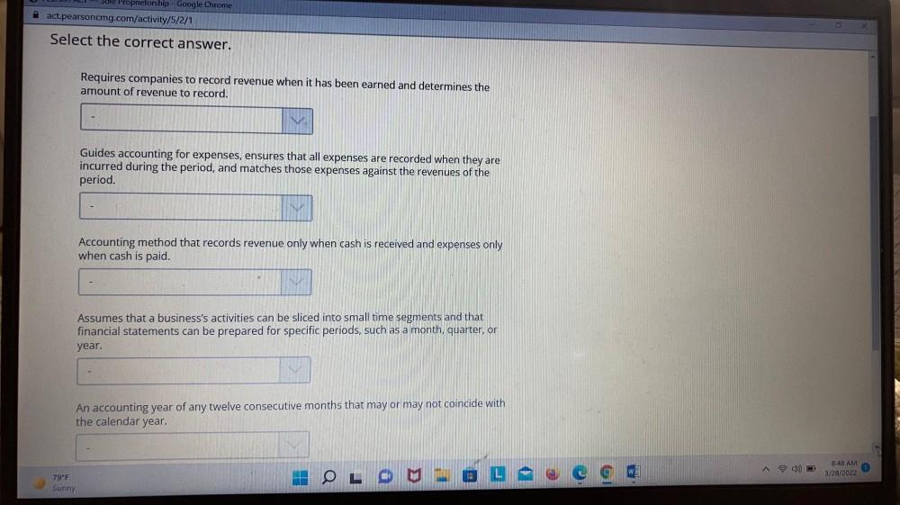 ACT Sole Proprietorship Google Chrome Act pears Accounting