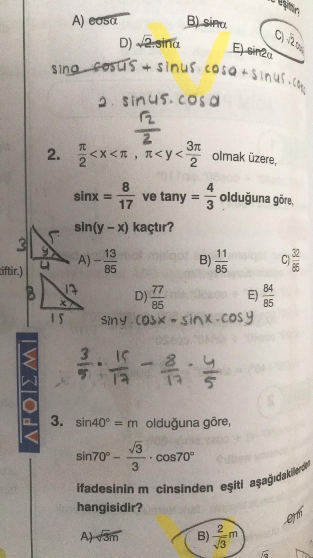 Sitting B Sina A Cosa D 2 sina E Sinza Si Lise Matematik sitting-b-sina-a-cosa-d-2-sina-e-sinza-si-lise-matematik