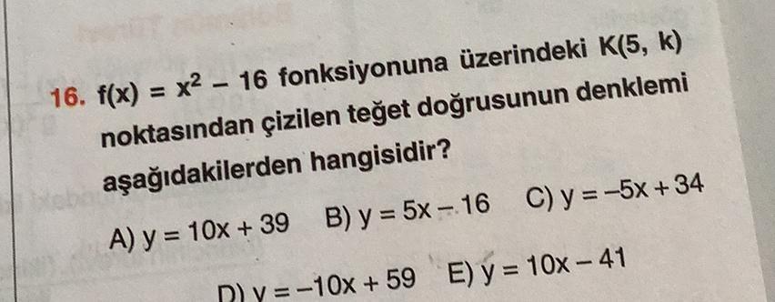 16-f-x-x2-16-fonksiyonuna-zerindeki-k-lise-matematik