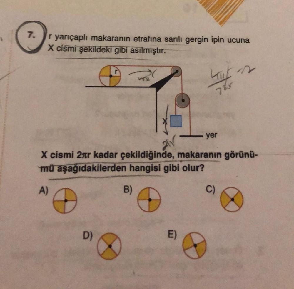 7 R Yar apl Makaran n Etraf na Sar l Gergin Ipin U Fizik
