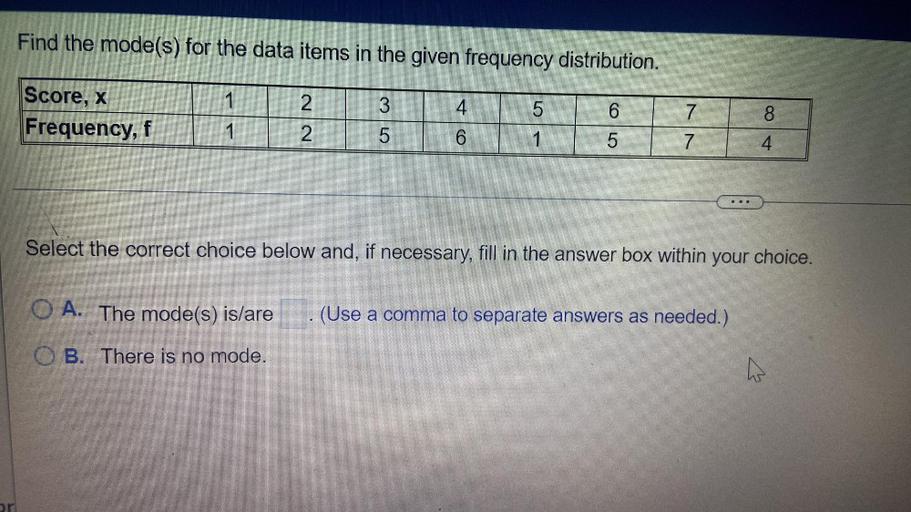 find-the-mode-s-for-the-data-items-in-the-given-freque-math