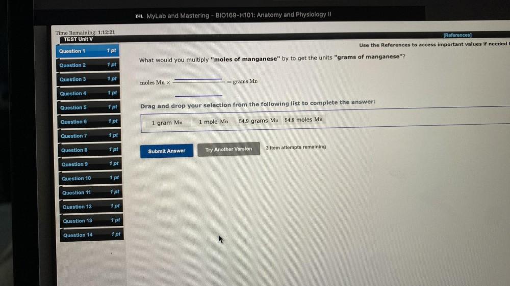 121. MyLab and Mastering B10169H101 An... Organic Chemistry