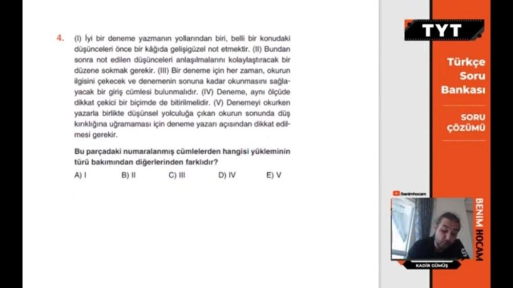TYT Türkçe Soru Bankası 4. (0) Iyi bir deneme ya... - Lise Türkçe