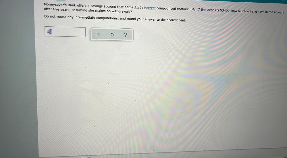 Moneysaver s Bank Offers A Savings Account That Earns 3 Math