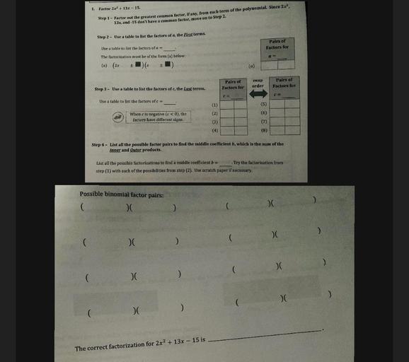 1-factor-2x2-13x-15-step-1-factor-out-the-great-math